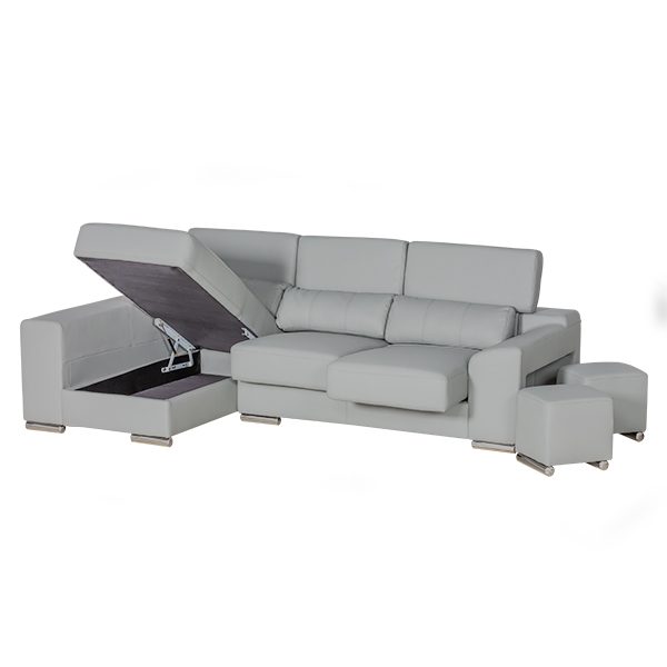 London Sectional Left grey