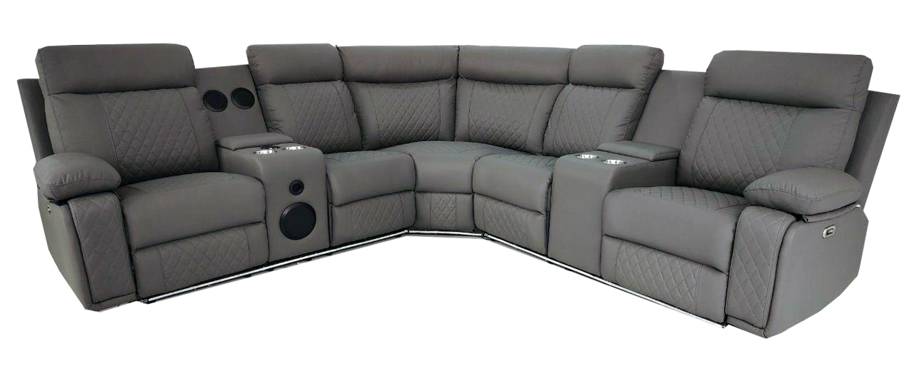CHICAGO Power Sectional Grey